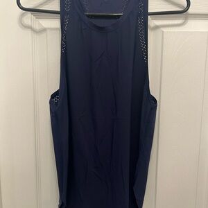 Lululemon Navy Blue Tank Top